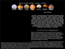 Tablet Screenshot of marsanomalies.com